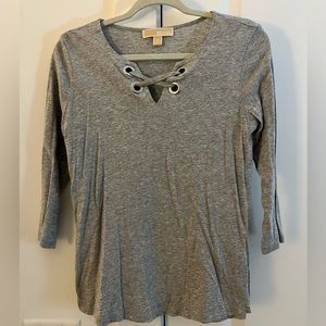 Michael Kors grey long sleeve